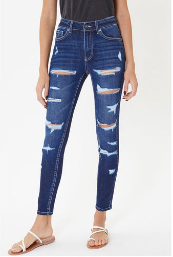 Distressed Skinny Jeans