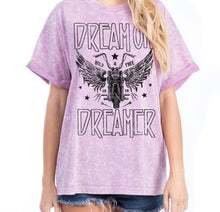 Load image into Gallery viewer, Dream on Dreamer Lavender Tee