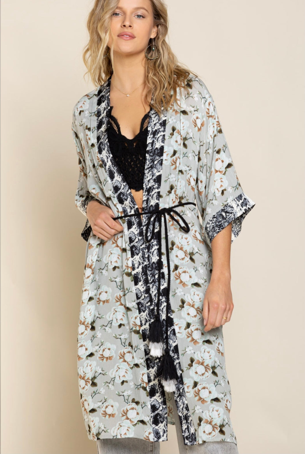 In the Moment Kimono Cardigan