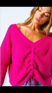 Pink Ladies Sweater