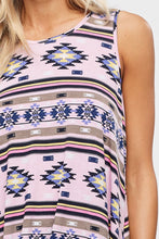 Load image into Gallery viewer, Aztec Pink Dress